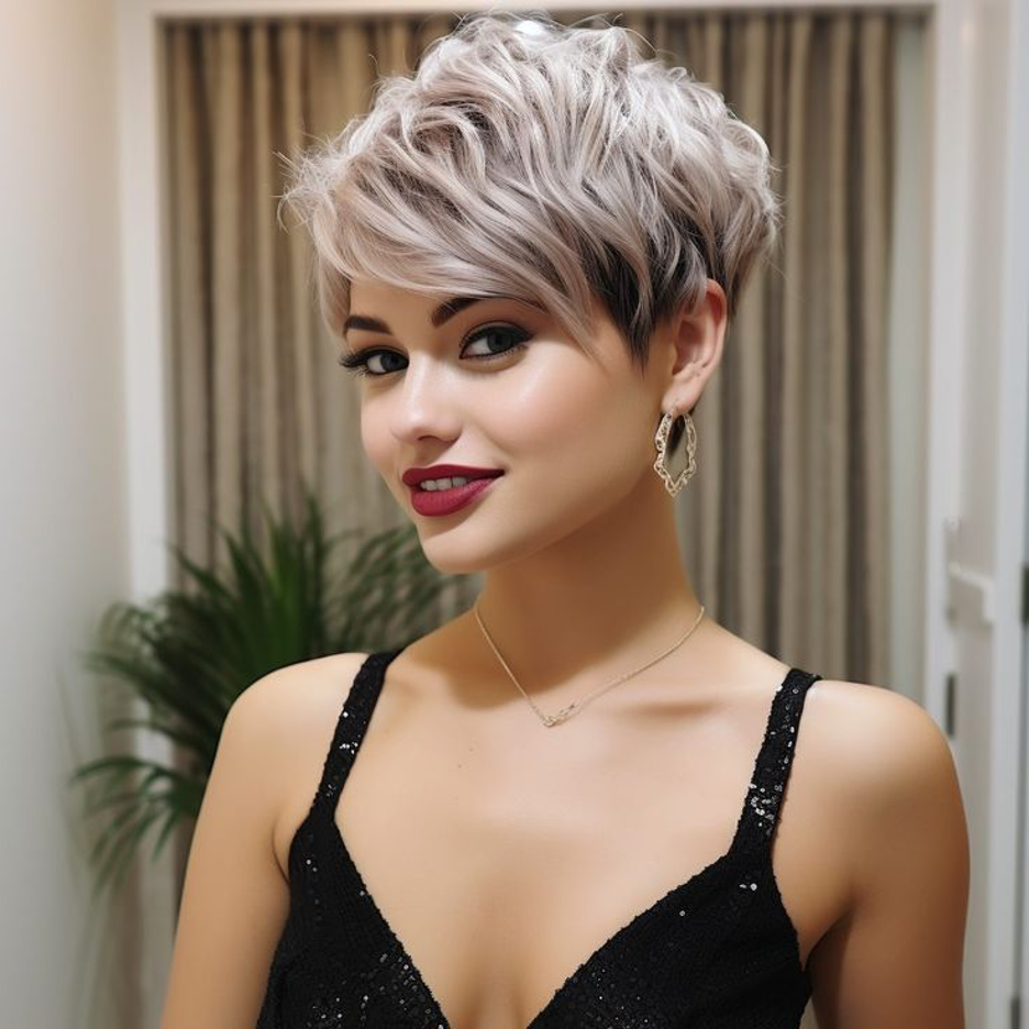 Pixie Undercut  - Tuffa Korta Frisyrer Dam