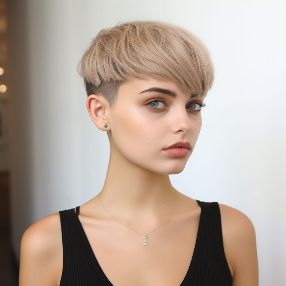 Short Bowl Cut - Tuff kort frisyr kvinnor