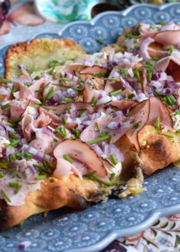 pinsa recept crème fraiche