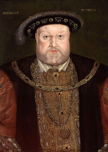 henrik viii av england make/maka
